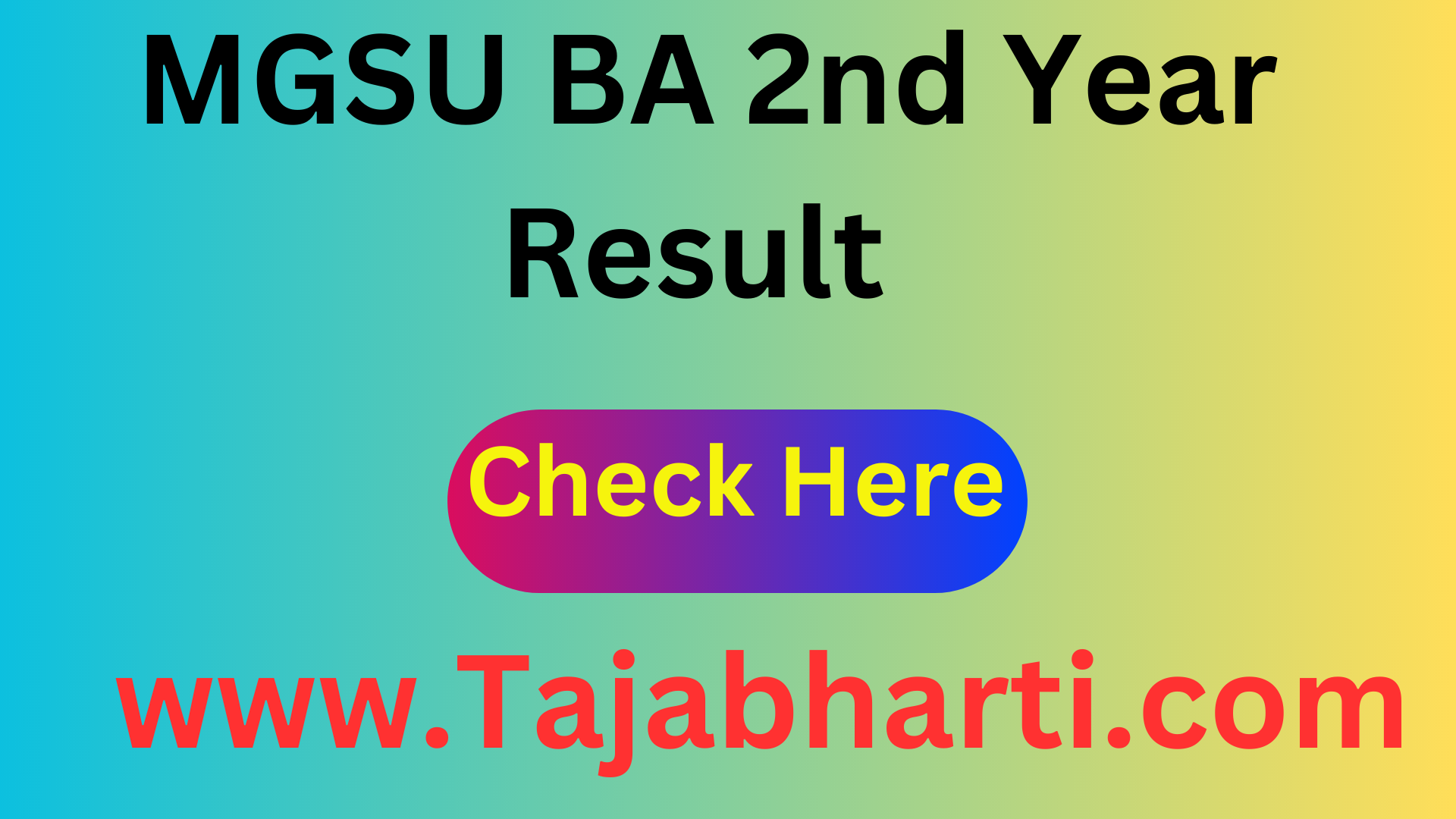 MGSU BA 2nd Year Result 2024 Name Wise mgsubikaner.ac.in BA Part IInd