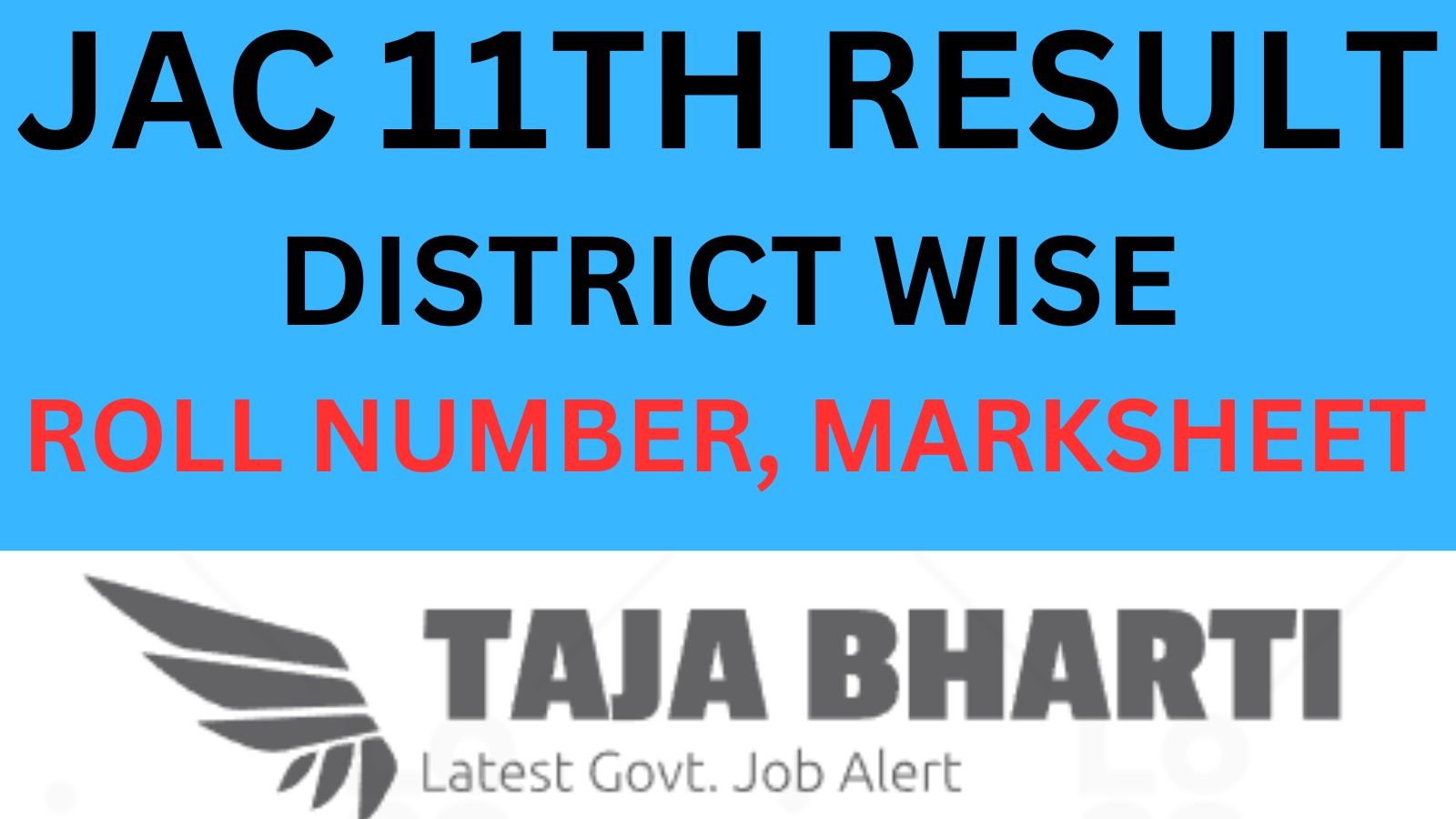 JAC 11th Result 2024 District Wise (Link) Check jac.jharkhand.gov.in