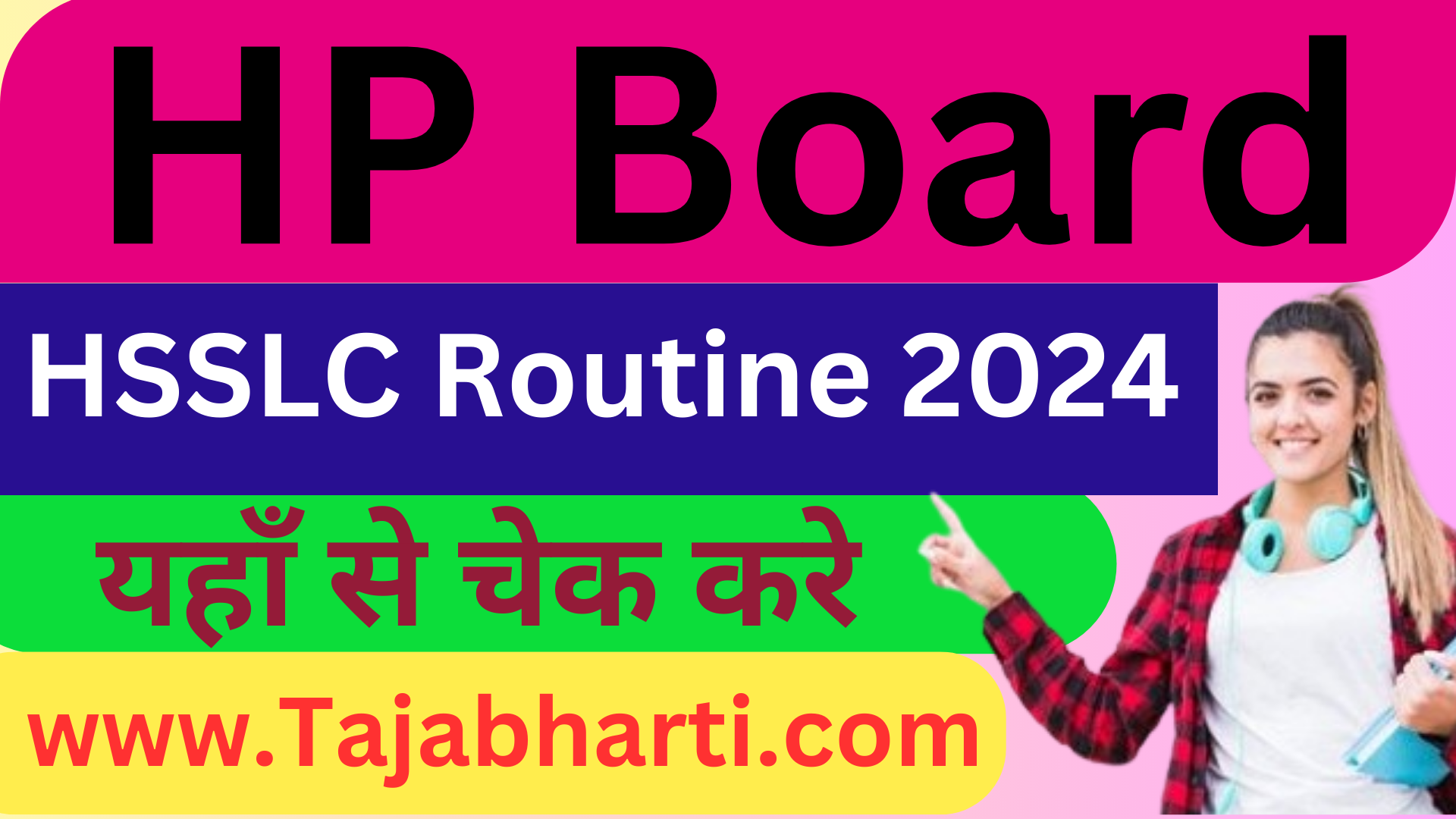 Hp Board 10th Time Table 2024 Hpbose 10th Date Sheet At